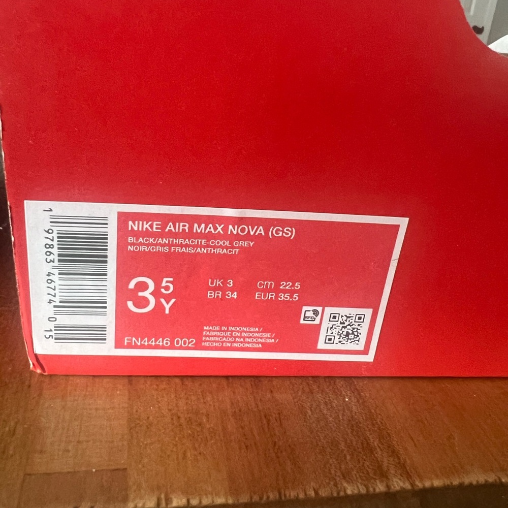 Nike Ait Max Nova 3.5y - Picture 2 of 4